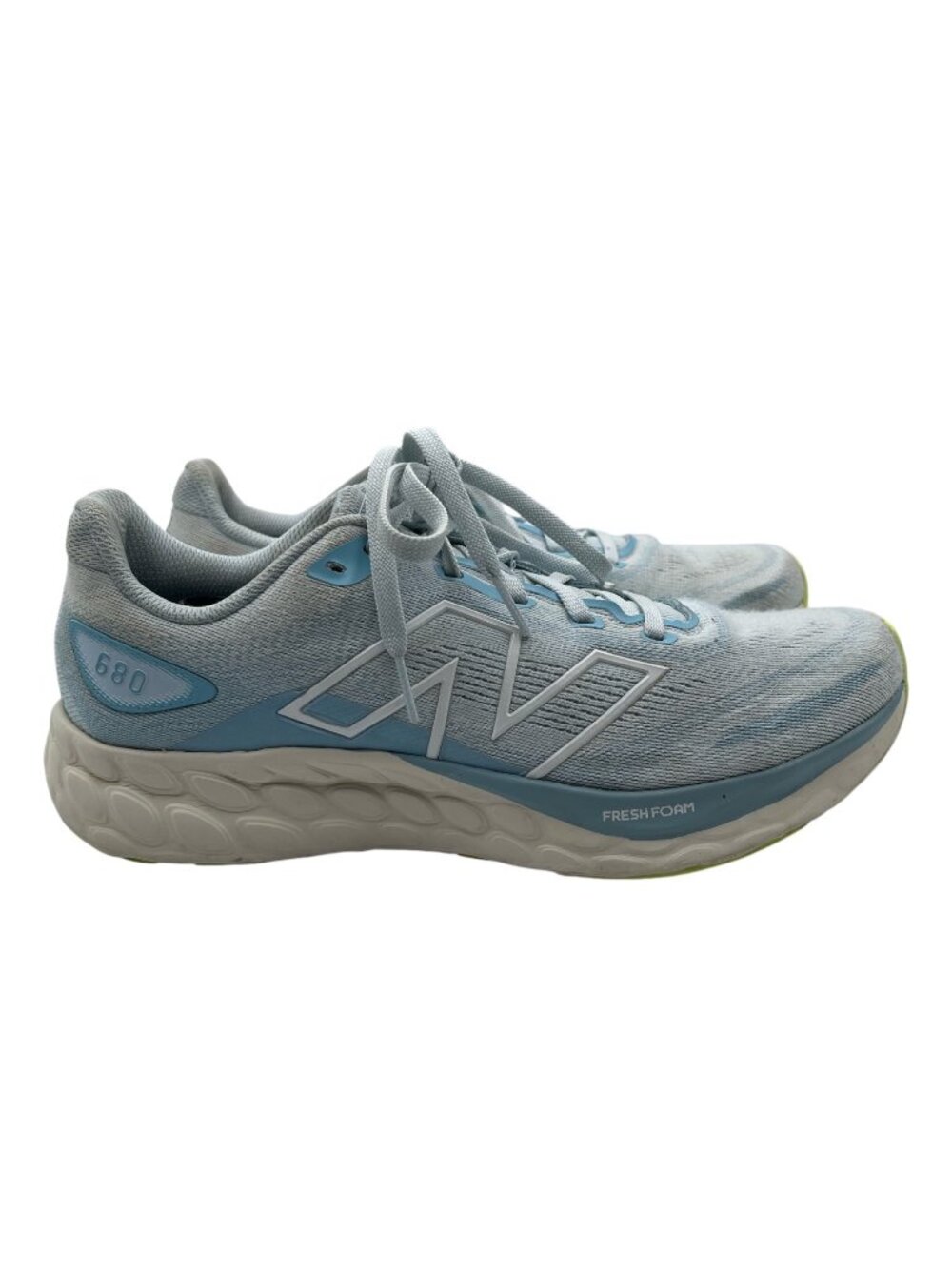 New Balance Fresh Foam 680 v8 Sneakers Men’s SZ 9.5 Blue Running Shoes W680LT8